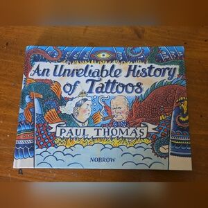 'An Unreliable History of Tattoos' Art Book - Blue and Red